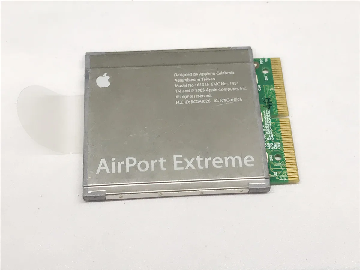 Для Apple аэропорта Extreme, беспроводная сетевая карта Bcga1026 92LP0048 rcpama 103-199 603-5197 825-6360-A
Для Apple аэропорта Extreme, беспроводная сетевая карта Bcga1026 92LP0048 rcpama 103-199 603-5197 825-6360-A