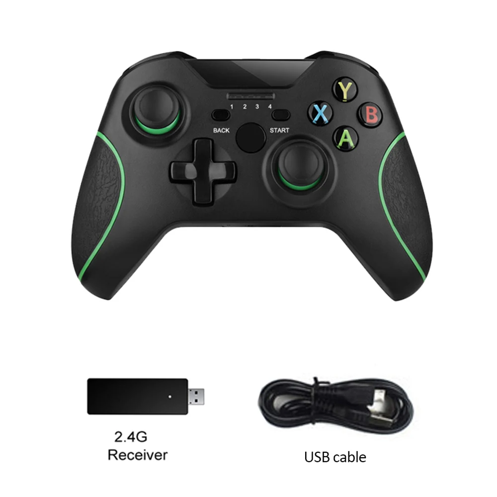 Gamepad Joystick Controle 2.4G Wireless Controller For Xbox One Console For PC For Android Smart Phone Gamepad Joystick Joypad
Gamepad Joystick Controle 2.4G Wireless Controller For Xbox One Console For PC For Android Smart Phone Gamepad Joystick Joypad