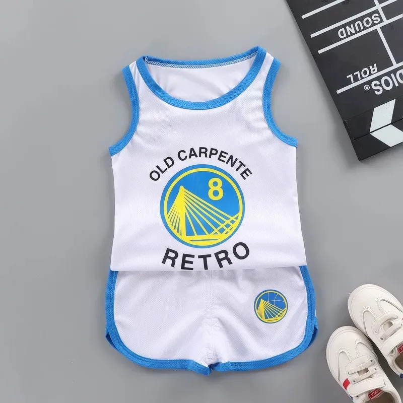 Summer Boys and Girls Thin Mesh Children's Vest Suit Summer Ball Jersey Outer Wear Suit
Summer Boys and Girls Thin Mesh Children's Vest Suit Summer Ball Jersey Outer Wear Suit