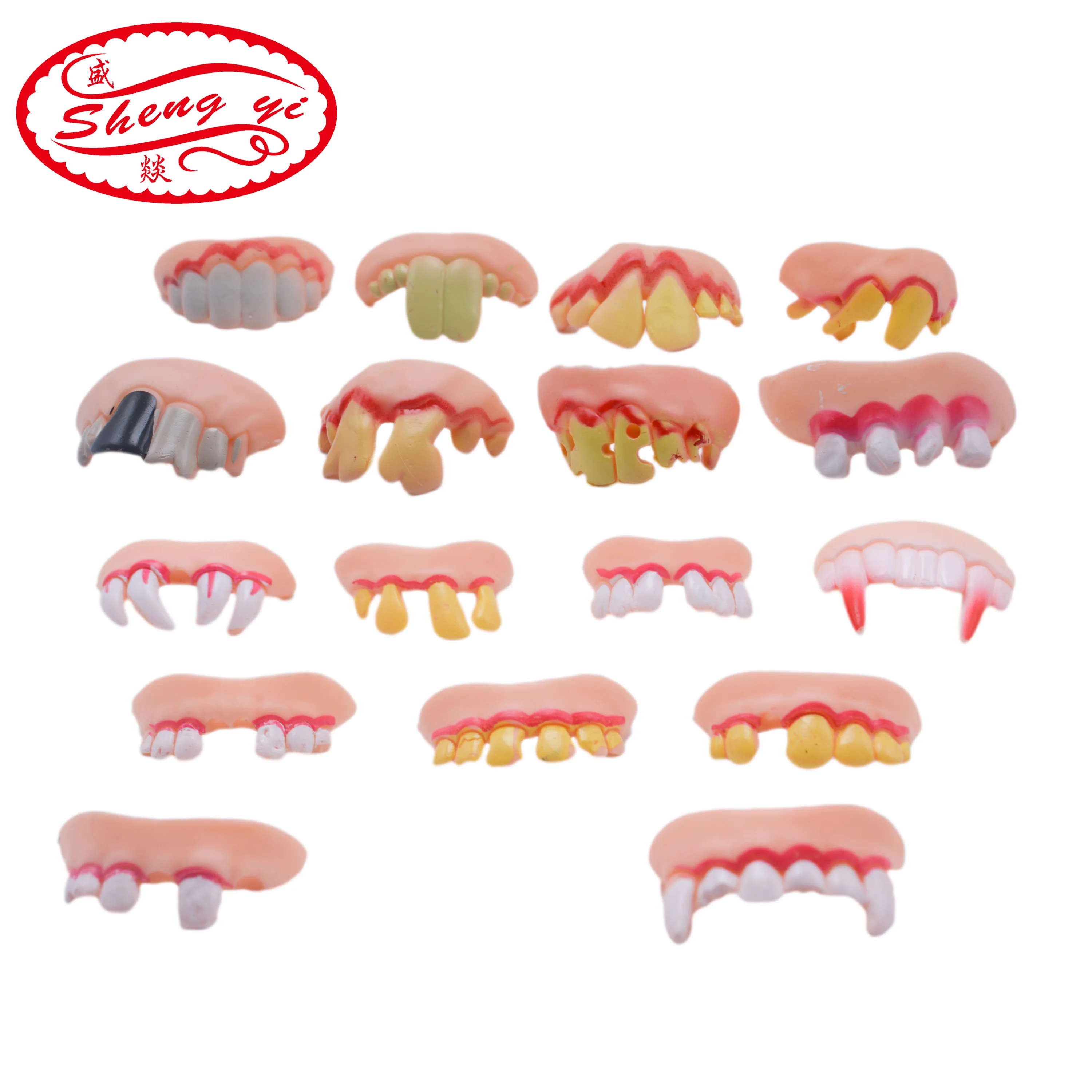 SHNEGYI 8Pcs/set Funny Goofy Fake Vampire Denture Teeth Halloween Decor Prop Trick Toys for Kids Adults Antistress Costume Toys
SHNEGYI 8Pcs/set Funny Goofy Fake Vampire Denture Teeth Halloween Decor Prop Trick Toys for Kids Adults Antistress Costume Toys