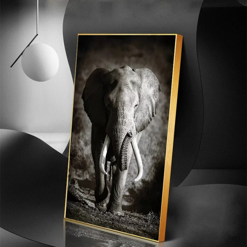 Animal Art Poster Modern Black and White Elephant Canvas Painting Prints Wall Picture For Home Living Room Decorative Cuadros
Animal Art Poster Modern Black and White Elephant Canvas Painting Prints Wall Picture For Home Living Room Decorative Cuadros