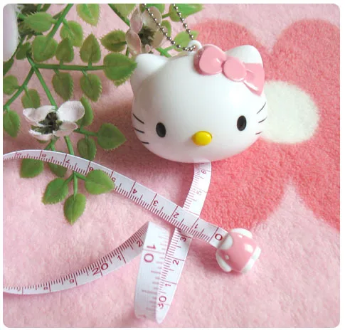 Автоматическая выдвижная кукольная рулетка Sanrio Hello Kitty фотометр 1 метр