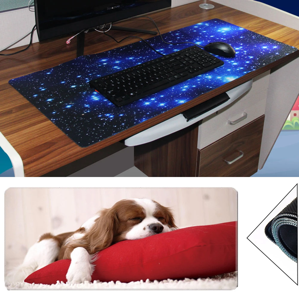 Большой игровой коврик для мыши 90x40 см, размер XXL, с большим местом, компьютерный игровой коврик для клавиатуры и мыши, Настольный Коврик Для ...
Большой игровой коврик для мыши 90x40 см, размер XXL, с большим местом, компьютерный игровой коврик для клавиатуры и мыши, Настольный Коврик Для ...