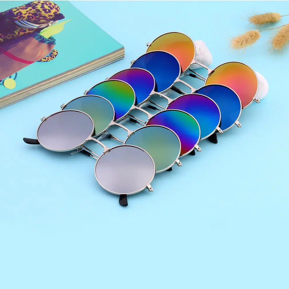 Women's Men's Anti Colorful Mirror Lens Round Glasses Sunglasses Vintage New Fashion British Style Beach Style Glasses
Women's Men's Anti Colorful Mirror Lens Round Glasses Sunglasses Vintage New Fashion British Style Beach Style Glasses