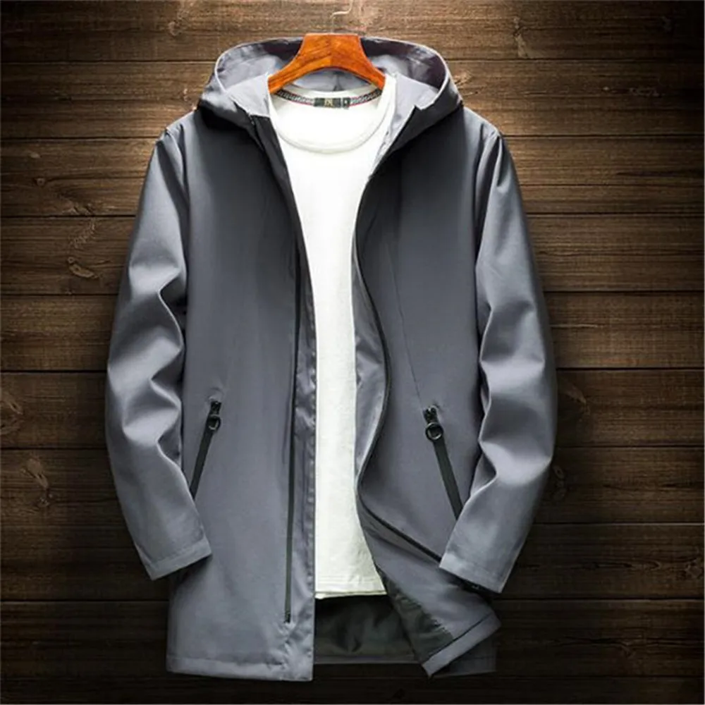 2021 Autumn Winter New Men's Youth Jacket Clothes Mid-Length Windbreaker Outerwear Coats
2021 Autumn Winter New Men's Youth Jacket Clothes Mid-Length Windbreaker Outerwear Coats