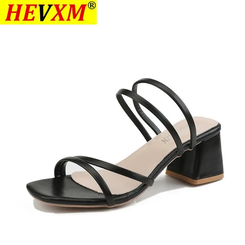 2021 Summer New Women's Sandals Square Toe Fashion Ladies Med Heels Shoes Casual Slip On Slippers Woman Beach Sandals Female
2021 Summer New Women's Sandals Square Toe Fashion Ladies Med Heels Shoes Casual Slip On Slippers Woman Beach Sandals Female
