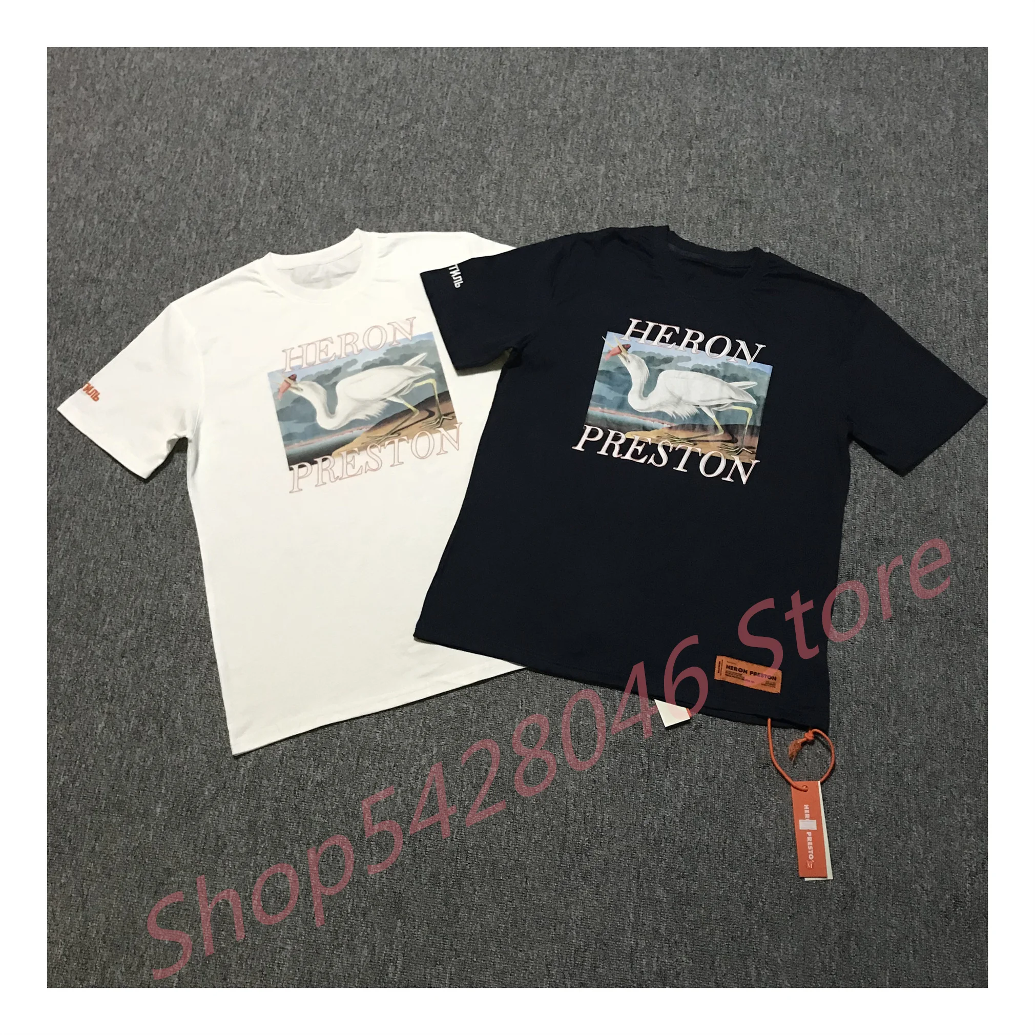 Футболка Heron Preston, модная брендовая мужская и женская футболка большого размера с короткими рукавами и вышивкой надписью Crane Egret
Футболка Heron Preston, модная брендовая мужская и женская футболка большого размера с короткими рукавами и вышивкой надписью Crane Egret
