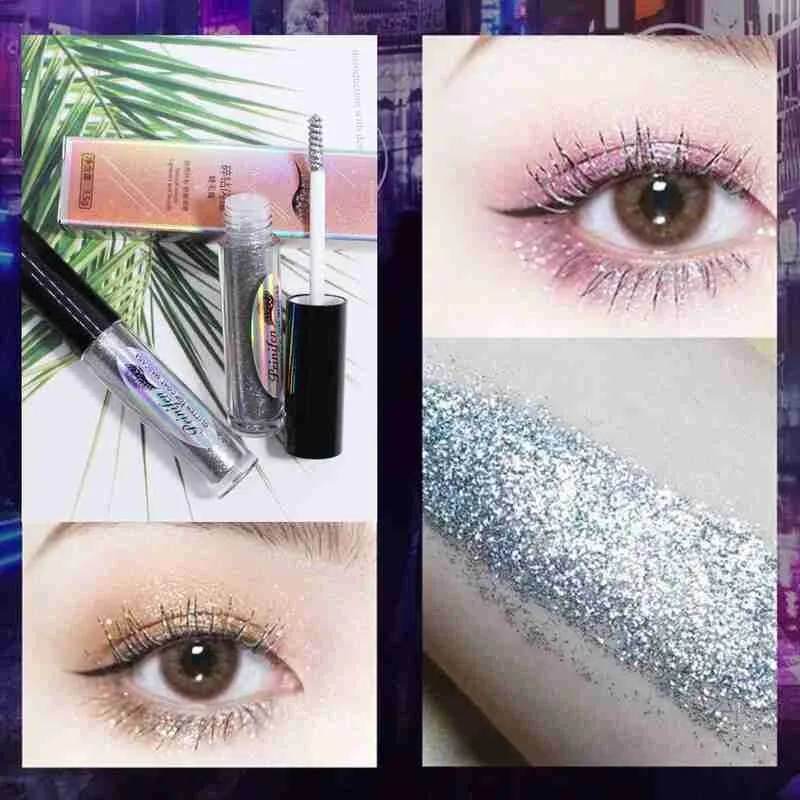 Shining Diamond Sequins Mascara Quick-drying Water Mascara Long Curling Waterproof Lasting Non-smudge Thick Drops E7R7
Shining Diamond Sequins Mascara Quick-drying Water Mascara Long Curling Waterproof Lasting Non-smudge Thick Drops E7R7
