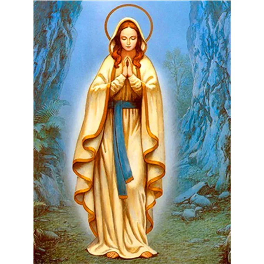 5d Diamond Painting Virgin Mary Diamond Embroidery Cross Stitch Religion Pictures of Rhinestones Mosaic Craft Kit New
5d Diamond Painting Virgin Mary Diamond Embroidery Cross Stitch Religion Pictures of Rhinestones Mosaic Craft Kit New