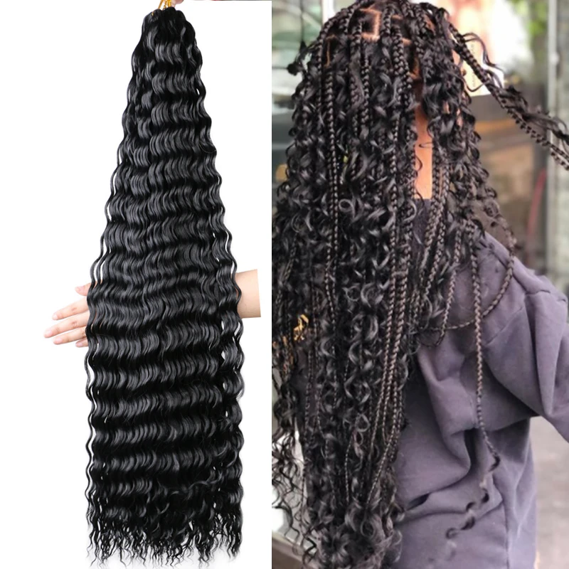Saisity 32Inches 120g Loose Deep Wave Hair Bundles Extensions Ombre Hair Bundles Super Long Hair Synthetic Curly Wave Hair
Saisity 32Inches 120g Loose Deep Wave Hair Bundles Extensions Ombre Hair Bundles Super Long Hair Synthetic Curly Wave Hair