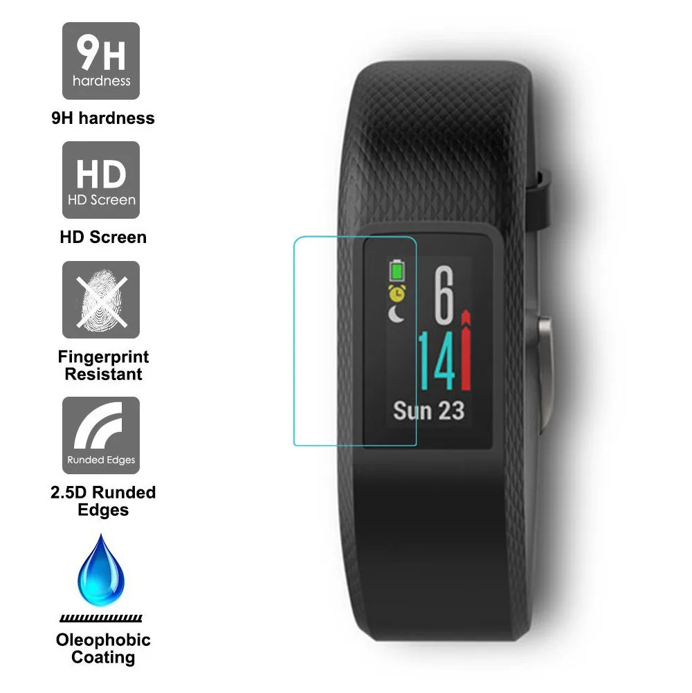 Защитное стекло Ouhaobin 9H + закаленное для Garmin Vivosport защитная пленка смарт часов