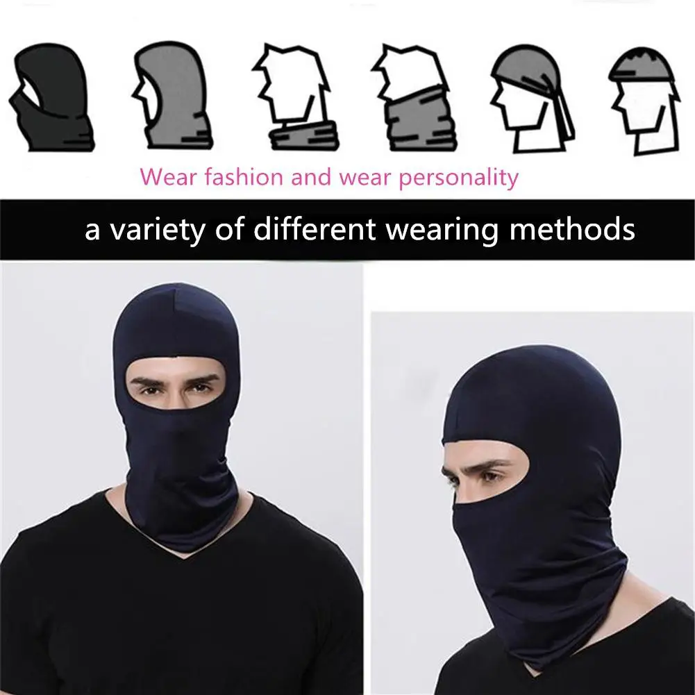 HiMISS Outdoor Ski Motorcycle Cycling Balaclava Full Face Mask Neck Cover Ultra Thin
HiMISS Outdoor Ski Motorcycle Cycling Balaclava Full Face Mask Neck Cover Ultra Thin