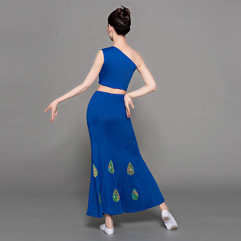 Dai Nationality Clothing Adult Female New Style Ethnic-Style Slim Fit Dance Peacock Dance Art Exam Sheath Fishtail Skirt Costume
Dai Nationality Clothing Adult Female New Style Ethnic-Style Slim Fit Dance Peacock Dance Art Exam Sheath Fishtail Skirt Costume