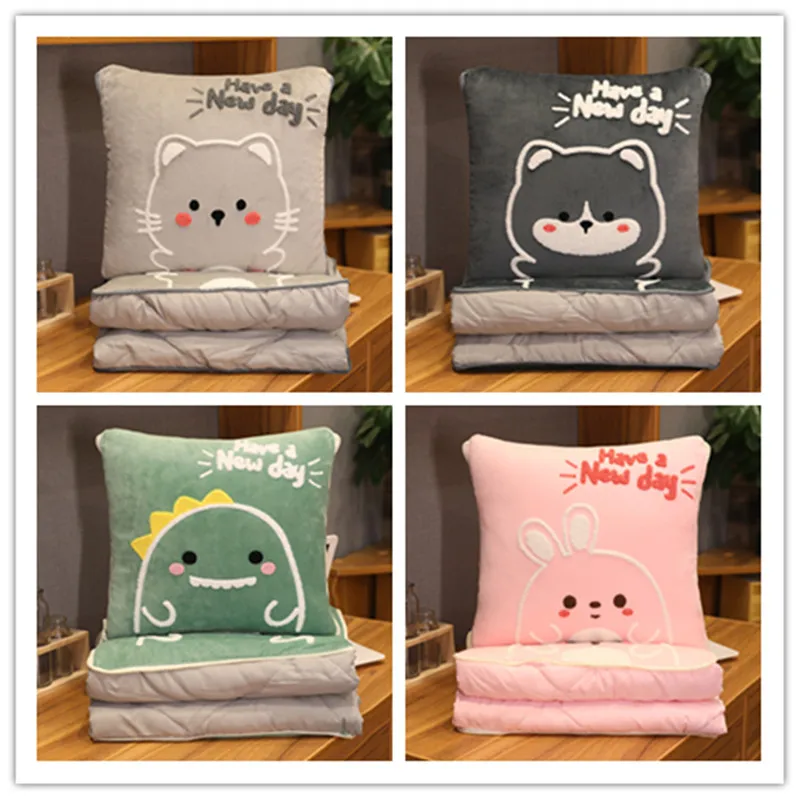 Pillow quilt husky/rabbit/dinosaur dual purpose car thickened office nap pillow multifunctional pillow folded car gift for kids
Pillow quilt husky/rabbit/dinosaur dual purpose car thickened office nap pillow multifunctional pillow folded car gift for kids