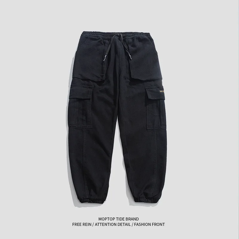 2021 Spring New Functional Wind Overalls Men And Women Trendy Brand Casual Trousers Wild Loose Drawstring Trousers Fashion
2021 Spring New Functional Wind Overalls Men And Women Trendy Brand Casual Trousers Wild Loose Drawstring Trousers Fashion