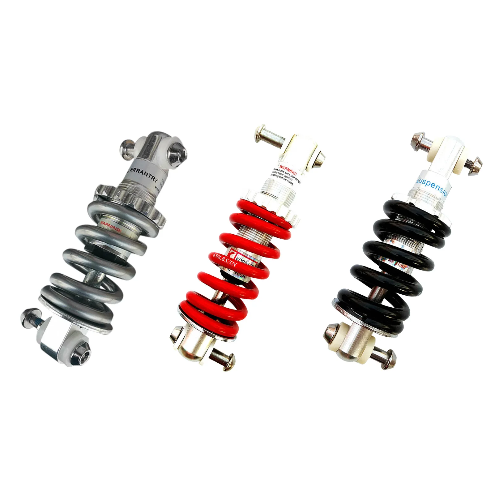 Bike Universal Suspension Shock Absorbers Modification Accessory durable anti-rust and anti-fatigue tests Lightweight Practical 
Bike Universal Suspension Shock Absorbers Modification Accessory durable anti-rust and anti-fatigue tests Lightweight Practical