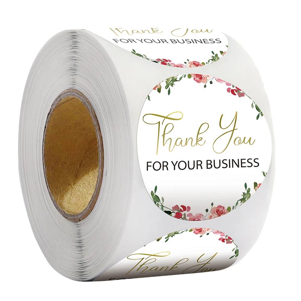 500 Pcs/Roll Round Thank You Stickers Sealed label Small Business Package Decoration Stickers Scrapbooking Envelope Seal Labels
500 Pcs/Roll Round Thank You Stickers Sealed label Small Business Package Decoration Stickers Scrapbooking Envelope Seal Labels