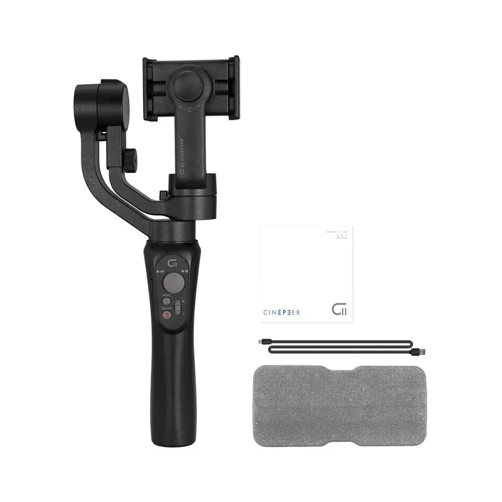 

ZHIYUN Official CINEPEER C11 3-Axis Phone Gimbal Handheld Stabilizers Vlog Smartphone for iPhone 11 12 XS Huawei Xiaomi Samsung