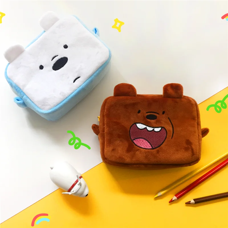 Cute Little bear Cartoon Pencil Case Cute Plush Pen Bag Large Capacity Makeup Pouch Portable Cosmetic Bag
Cute Little bear Cartoon Pencil Case Cute Plush Pen Bag Large Capacity Makeup Pouch Portable Cosmetic Bag