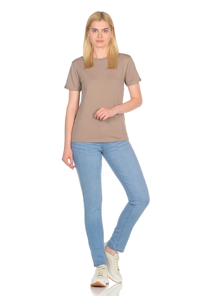 Джинсы женские ROVELLO RW22013 джинсы брюки штаны зауженные jeans for women denim pants slim fit |