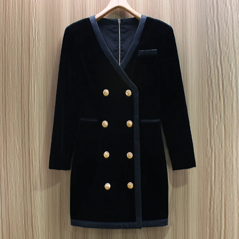 MSXU Spring Autumn Elegant V Neck Velvet Button Work Office Lady Women Dress Mini
MSXU Spring Autumn Elegant V Neck Velvet Button Work Office Lady Women Dress Mini