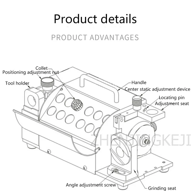 Drill Grinder Machine Tool Drill Sharpener Twist Drill Sharpening Automatic Grinding Machine High Efficiency Drill Grinding Tool
Drill Grinder Machine Tool Drill Sharpener Twist Drill Sharpening Automatic Grinding Machine High Efficiency Drill Grinding Tool