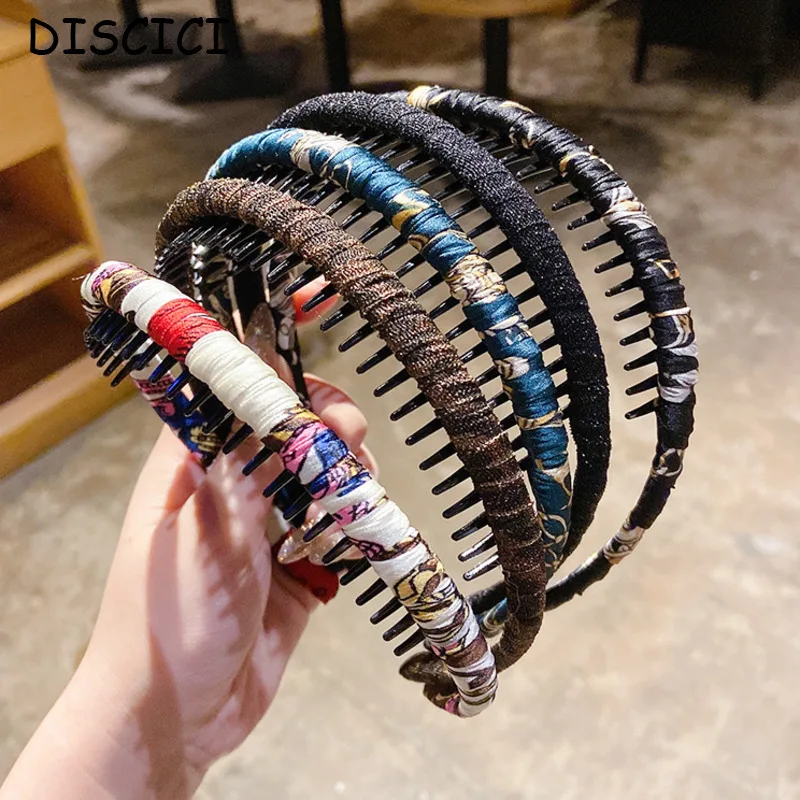 DISCICI 2021 Fashion Toothed Bangs Women's Versatile Go Out Hairpin Anti-skid Pressure Hair Accessories Wash Face Hoop Hairband
DISCICI 2021 Fashion Toothed Bangs Women's Versatile Go Out Hairpin Anti-skid Pressure Hair Accessories Wash Face Hoop Hairband