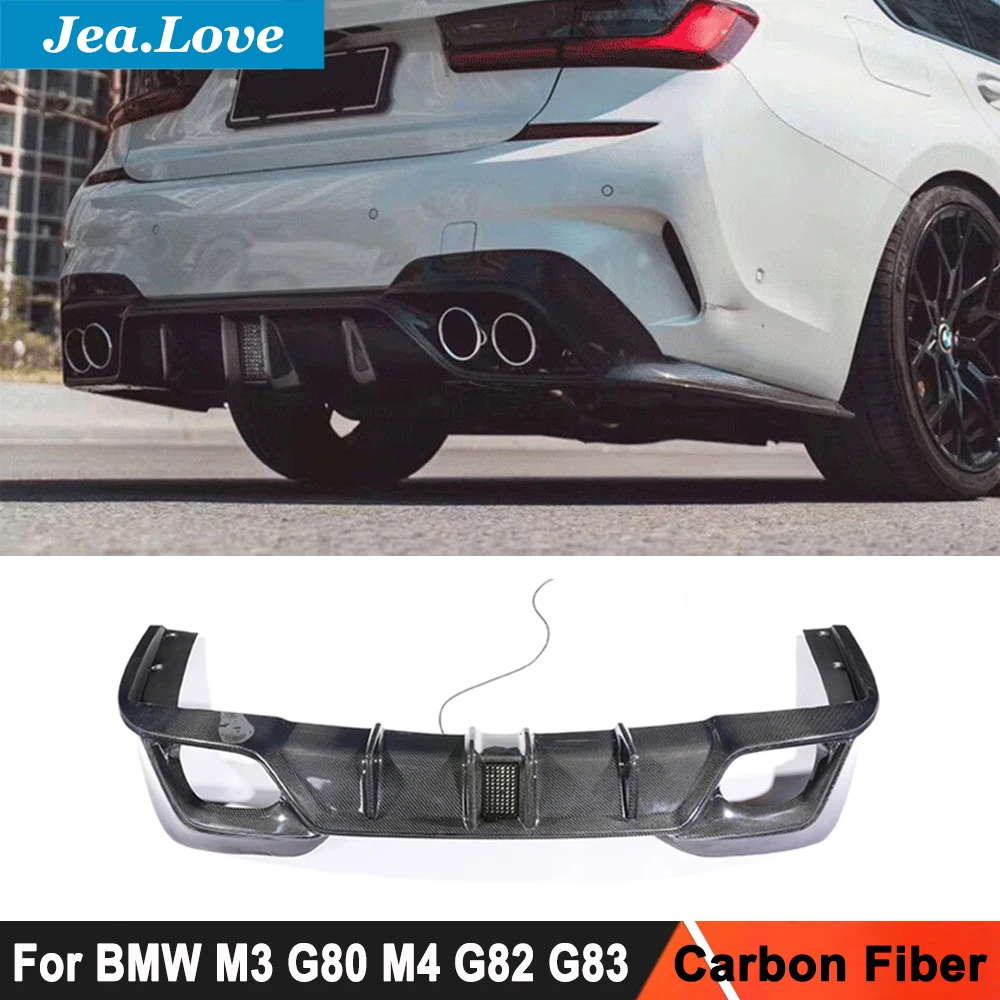 Real Carbon Fiber Car Rear Bumper Lip Diffuser With Pilot Light Back Modification For BMW New 3 Series G20 G28 2018+ Tuning
Real Carbon Fiber Car Rear Bumper Lip Diffuser With Pilot Light Back Modification For BMW New 3 Series G20 G28 2018+ Tuning