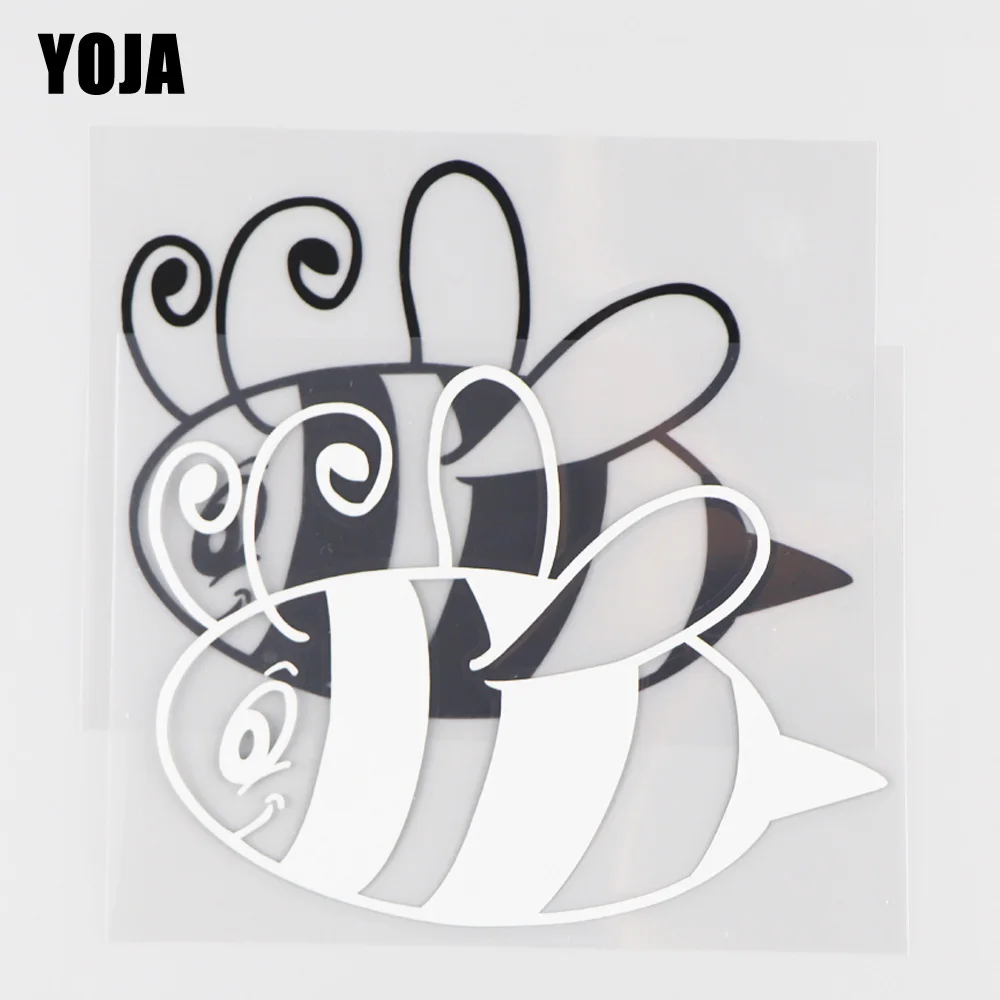 YOJA 11.4×8.6CM Squabby Bee Vinyl Cartoon Animals Decal Pattern Car Stickers Black/Silver 19C-0111
YOJA 11.4×8.6CM Squabby Bee Vinyl Cartoon Animals Decal Pattern Car Stickers Black/Silver 19C-0111