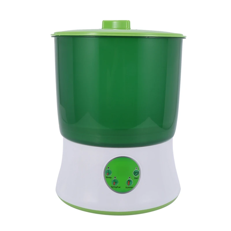 Digital Home Diy Bean Sprouts Maker 2 Layer Automatic Electric Germinator Seed Vegetable Seedling Growth Bucket Bean Sprout Mach
Digital Home Diy Bean Sprouts Maker 2 Layer Automatic Electric Germinator Seed Vegetable Seedling Growth Bucket Bean Sprout Mach