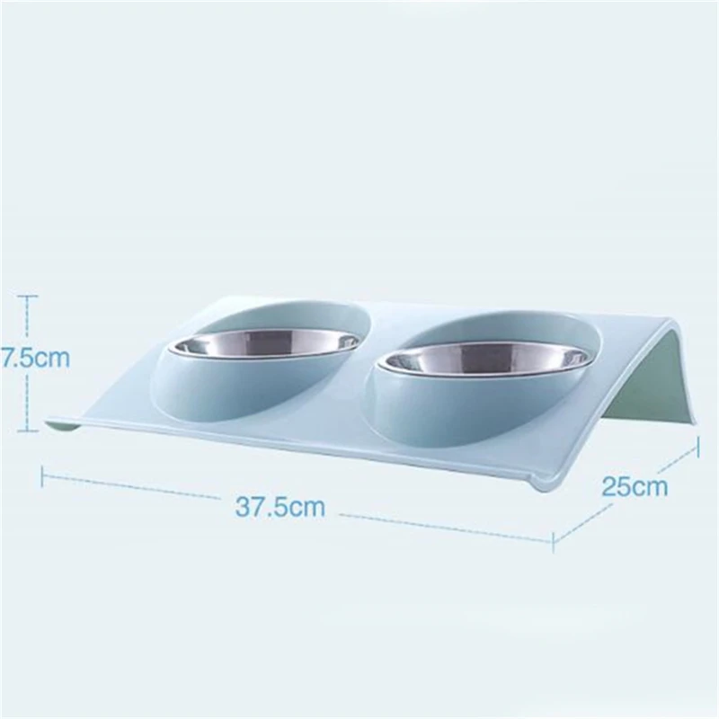 Double Dog Bowls Food Water Feeder For Dog Cats Pets Supplies Feeding Dishes Splash-proof Stainless Steel Pet Bowl New Year Bowl
Double Dog Bowls Food Water Feeder For Dog Cats Pets Supplies Feeding Dishes Splash-proof Stainless Steel Pet Bowl New Year Bowl