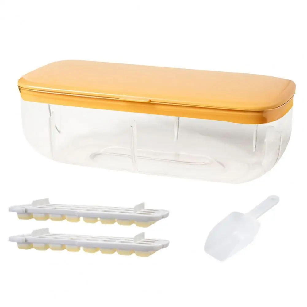 1 Set Eco-friendly Ice Cube Tray Large CapacityFood Grade Silicone BPA Free Ice Cube Mold with Lid for Home Ice Cube Maker
1 Set Eco-friendly Ice Cube Tray Large CapacityFood Grade Silicone BPA Free Ice Cube Mold with Lid for Home Ice Cube Maker