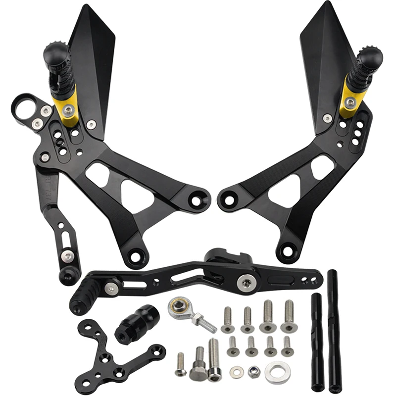 R6 CNC Adjustable Rear Sets Rearset Foot Rest Footpeg For yzf-r6 R6 Yamaha 2020 2021 motorcycles accessories
R6 CNC Adjustable Rear Sets Rearset Foot Rest Footpeg For yzf-r6 R6 Yamaha 2020 2021 motorcycles accessories