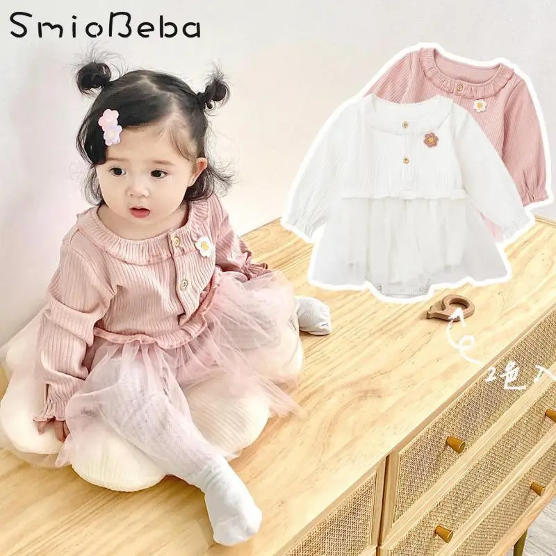 Baby One-piece Clothes Autumn Jumpsuits Super Fairy Newborn Kids Korean Cotton Climbing Sweet Baby Girl Romper Toddler Costume
Baby One-piece Clothes Autumn Jumpsuits Super Fairy Newborn Kids Korean Cotton Climbing Sweet Baby Girl Romper Toddler Costume