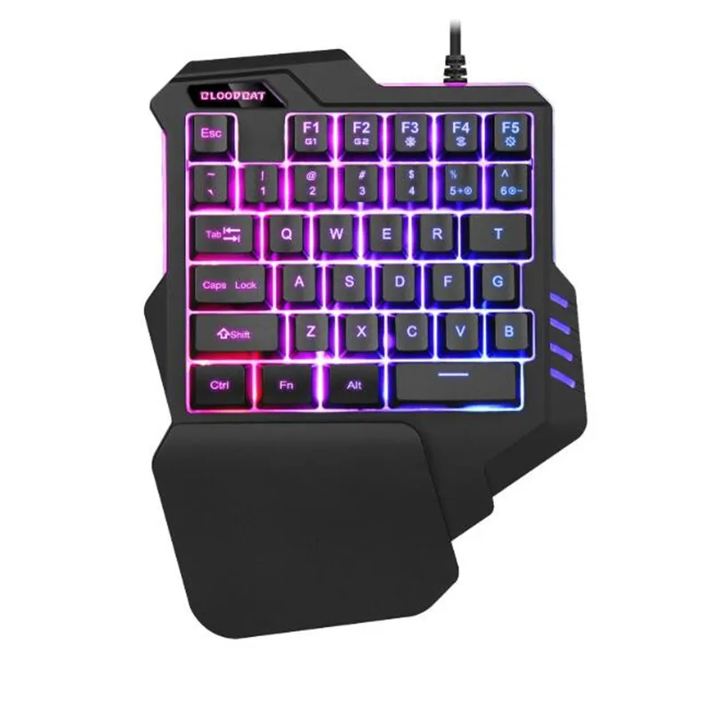 Single hand Gaming keyboard Mini usb Wired 35keys One Handedly for GPD WIN2 Pocket2 Pocket 2 7colors LED Backlight
Single hand Gaming keyboard Mini usb Wired 35keys One Handedly for GPD WIN2 Pocket2 Pocket 2 7colors LED Backlight
