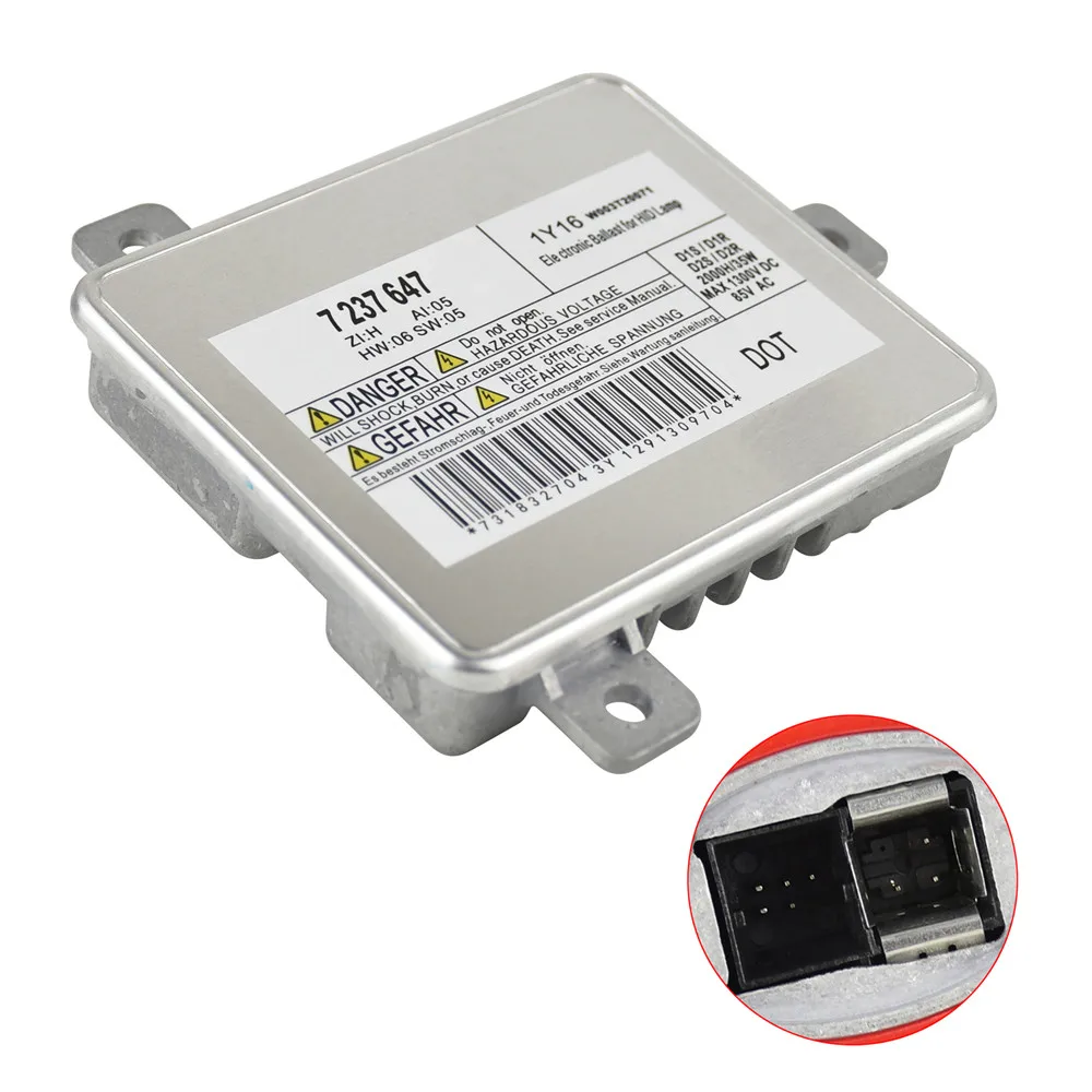 Malcayang New D1S D1R D2S D2R HID Xenon Ballast For Mitsubishi BMW E90 F10 F11 F01 F07 W003T20071 7237647 
Malcayang New D1S D1R D2S D2R HID Xenon Ballast For Mitsubishi BMW E90 F10 F11 F01 F07 W003T20071 7237647