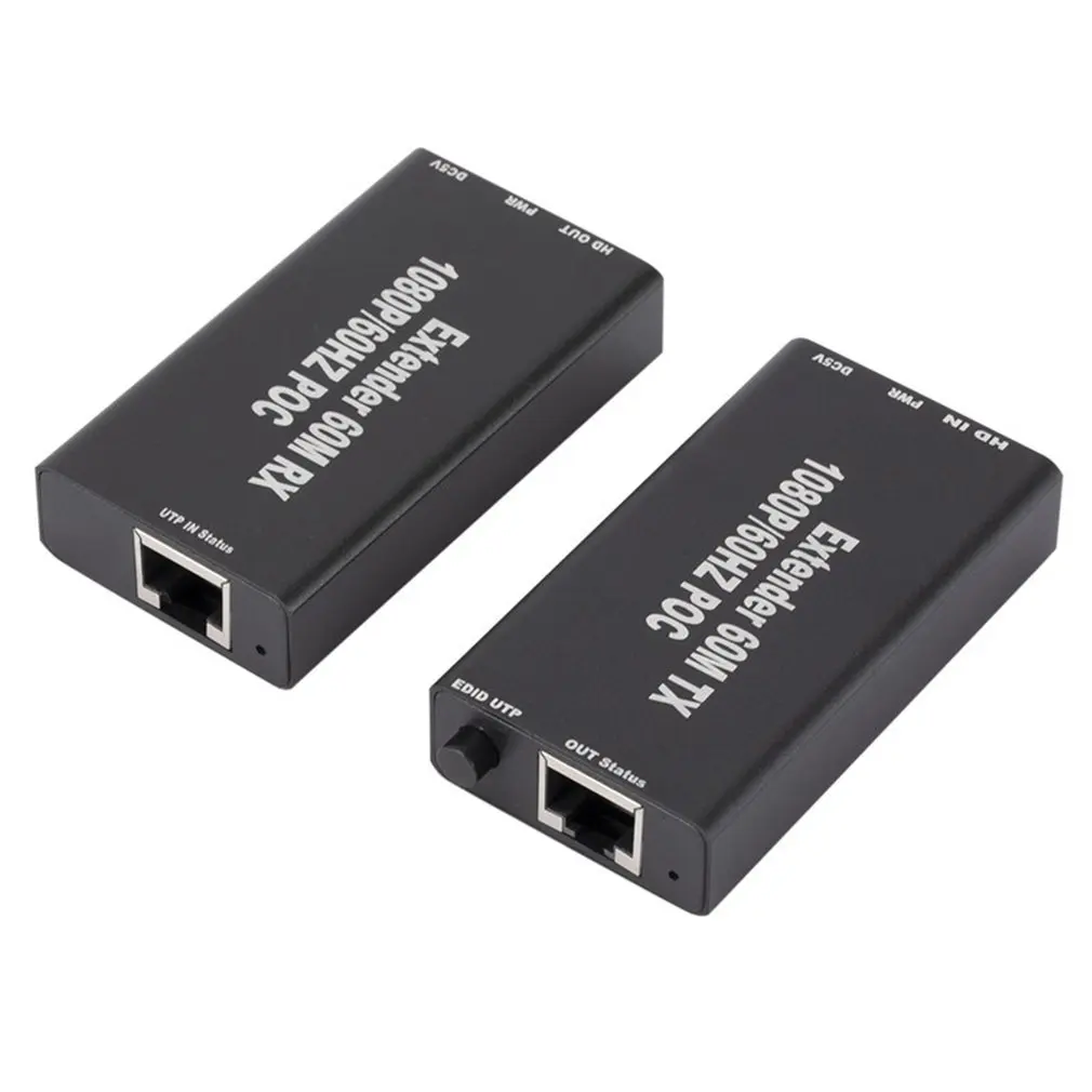 60m Hdmi-compatible Cable Extender Transmitter And Receiver Over Signle Rj45 Cat5e Cat6 Ethernet Sender & Receiver for PC Laptop
60m Hdmi-compatible Cable Extender Transmitter And Receiver Over Signle Rj45 Cat5e Cat6 Ethernet Sender & Receiver for PC Laptop