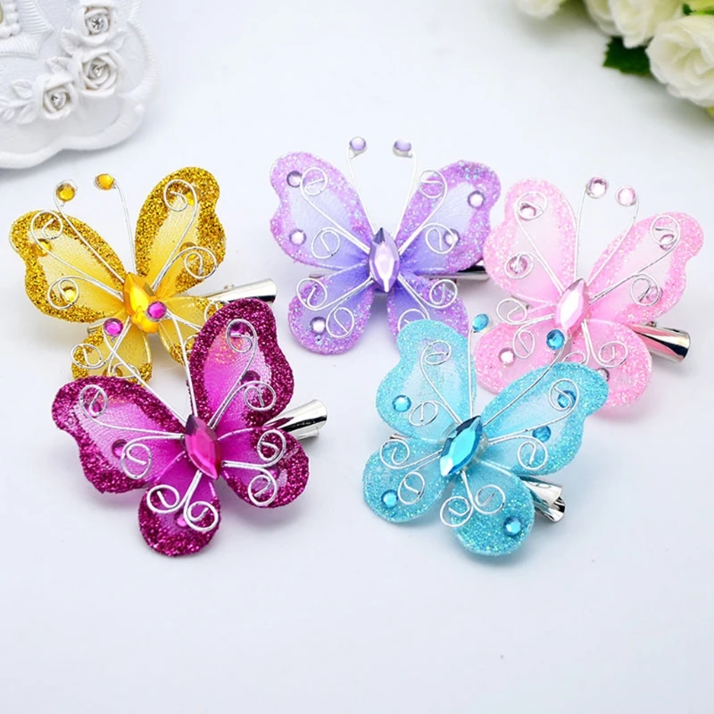 10 Pcs Butterfly Hair Clips Cute Headdress Hairpin Barrette for Kids Baby Girls Children Gift A2UB
10 Pcs Butterfly Hair Clips Cute Headdress Hairpin Barrette for Kids Baby Girls Children Gift A2UB
