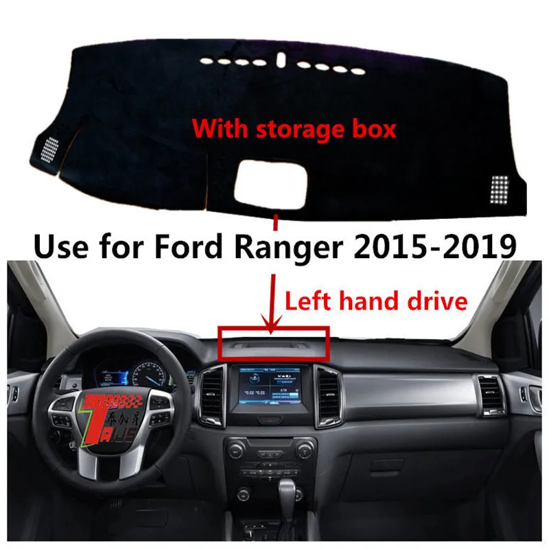 Taijs Left Hand Drive hot sell Car Dashboard Cover for Ford Ranger XLT 2015-2020 with storage box
Taijs Left Hand Drive hot sell Car Dashboard Cover for Ford Ranger XLT 2015-2020 with storage box