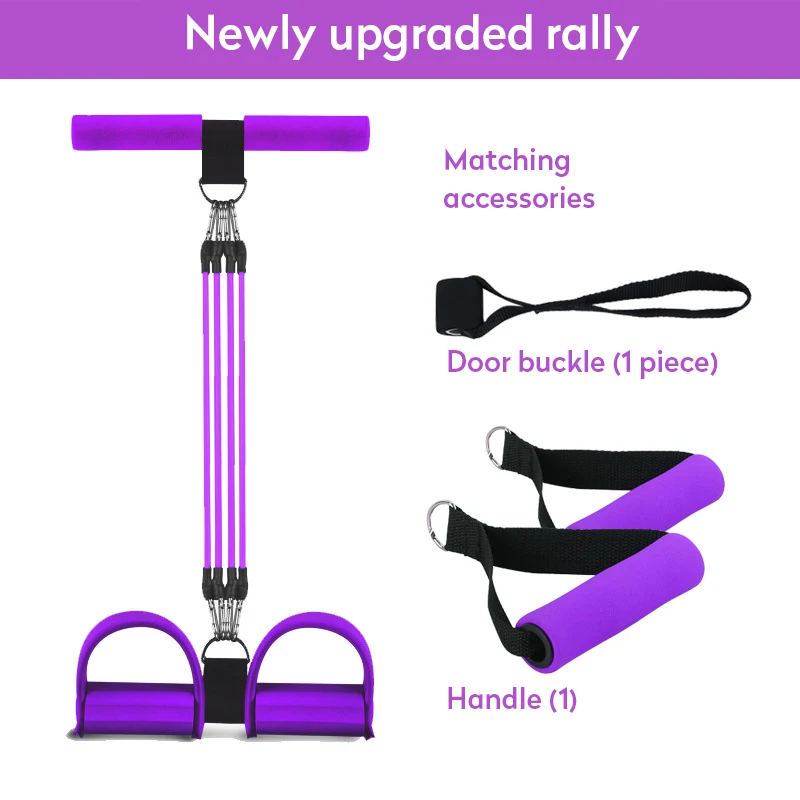 Fitness Resistance Bands Elastic Pull Ropes Exerciser Rower Belly Resistance Band Home Gym Sport Training Yoga Equipment Workout
Fitness Resistance Bands Elastic Pull Ropes Exerciser Rower Belly Resistance Band Home Gym Sport Training Yoga Equipment Workout