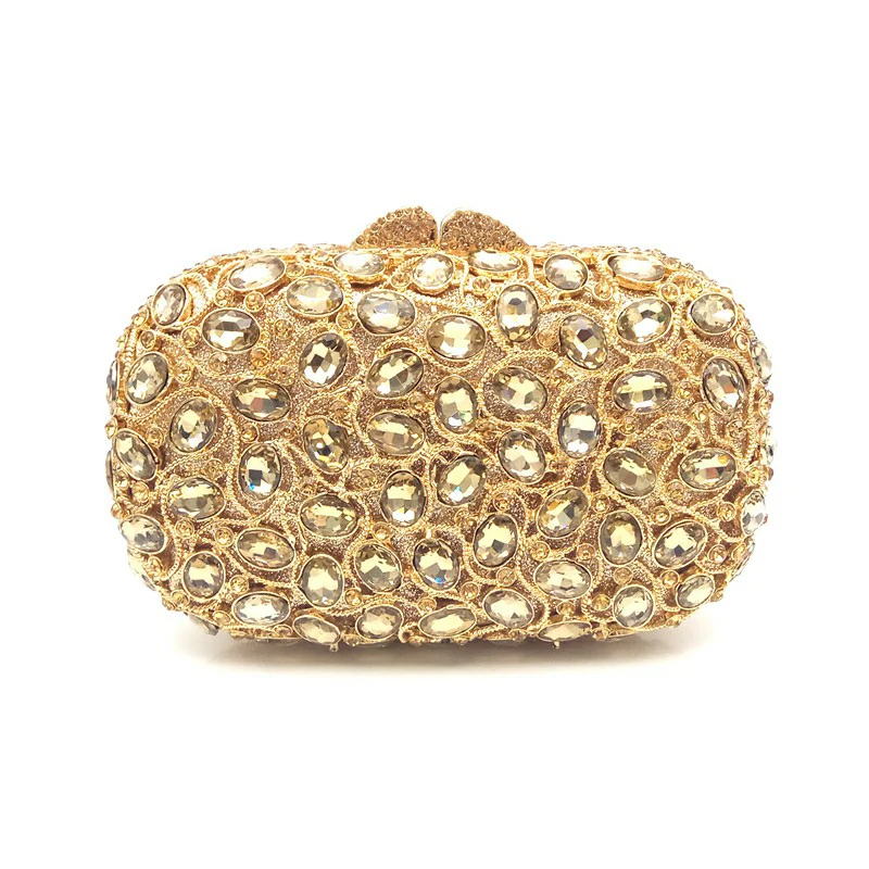 XIYUAN Novelty Gold Black Green Clutch Women Crystal Stone Evening Bags Wedding Bridal Rhinestone Handbags Party Dinner Purses
XIYUAN Novelty Gold Black Green Clutch Women Crystal Stone Evening Bags Wedding Bridal Rhinestone Handbags Party Dinner Purses