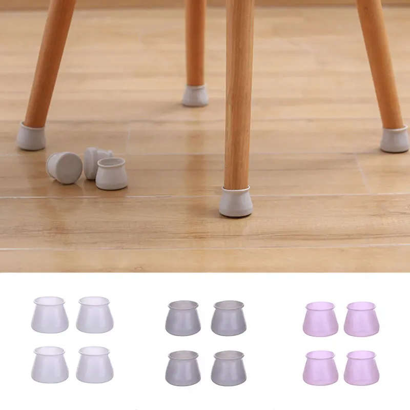 4pcs Silicone Chair Caps Table Foot Pads for Round Bottom Non-Slip Furniture Covers Socks Floor Protectors Foot Pad
4pcs Silicone Chair Caps Table Foot Pads for Round Bottom Non-Slip Furniture Covers Socks Floor Protectors Foot Pad