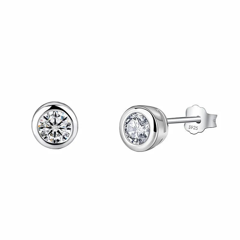 DAIMI Real 0.5 Carat D Color Moissanite Stud Earrings 925 Sterling Silver Gemstones Fine Jewelry For Women Gift
DAIMI Real 0.5 Carat D Color Moissanite Stud Earrings 925 Sterling Silver Gemstones Fine Jewelry For Women Gift