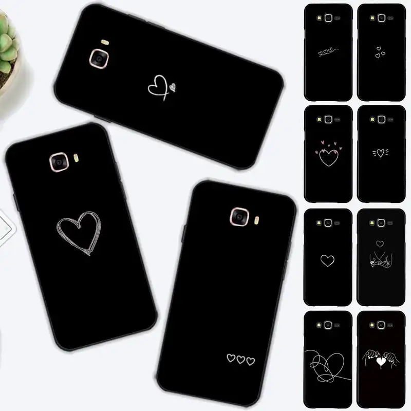 TOPLBPCS Black Simple Lines Love Heart Phone Case for Samsung J4 plus J2prime J5 J6 plus 2016 J7 8 core 2017
TOPLBPCS Black Simple Lines Love Heart Phone Case for Samsung J4 plus J2prime J5 J6 plus 2016 J7 8 core 2017
