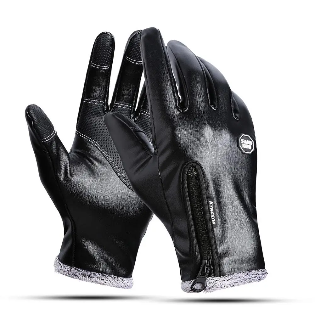 1 Pair Black Outdoor Winter Gloves Unisex Windproof And Waterproof Touch Screen Mittens Warm Motorcycle Riding Gloves
1 Pair Black Outdoor Winter Gloves Unisex Windproof And Waterproof Touch Screen Mittens Warm Motorcycle Riding Gloves