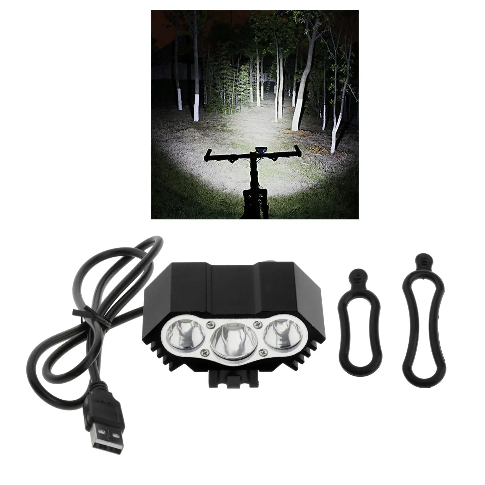 3000Lumens LED Bike Light USB Rechargeable Waterproof Bicycle Front Lamp Headlight 4 Modes Cycle Floodlight Safety Gear
3000Lumens LED Bike Light USB Rechargeable Waterproof Bicycle Front Lamp Headlight 4 Modes Cycle Floodlight Safety Gear