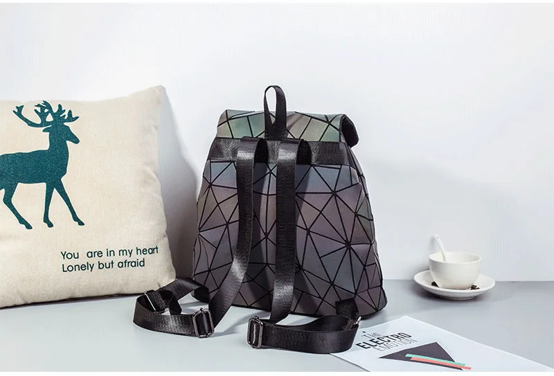 New Bao Bag Luminous Backpacks Women Drawstring Fashion Girl Daily Backpack School Female Geometry Folding Student's School Bags
New Bao Bag Luminous Backpacks Women Drawstring Fashion Girl Daily Backpack School Female Geometry Folding Student's School Bags