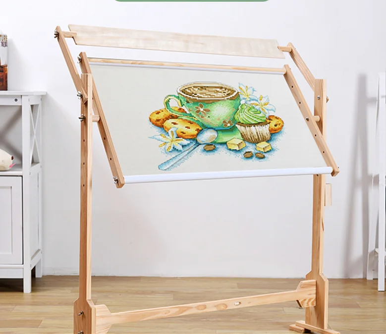 Large Adjustable Wood Frame Embroidery Cross Stitch Frame Desktop Stand Needlework Tool Accessories
Large Adjustable Wood Frame Embroidery Cross Stitch Frame Desktop Stand Needlework Tool Accessories