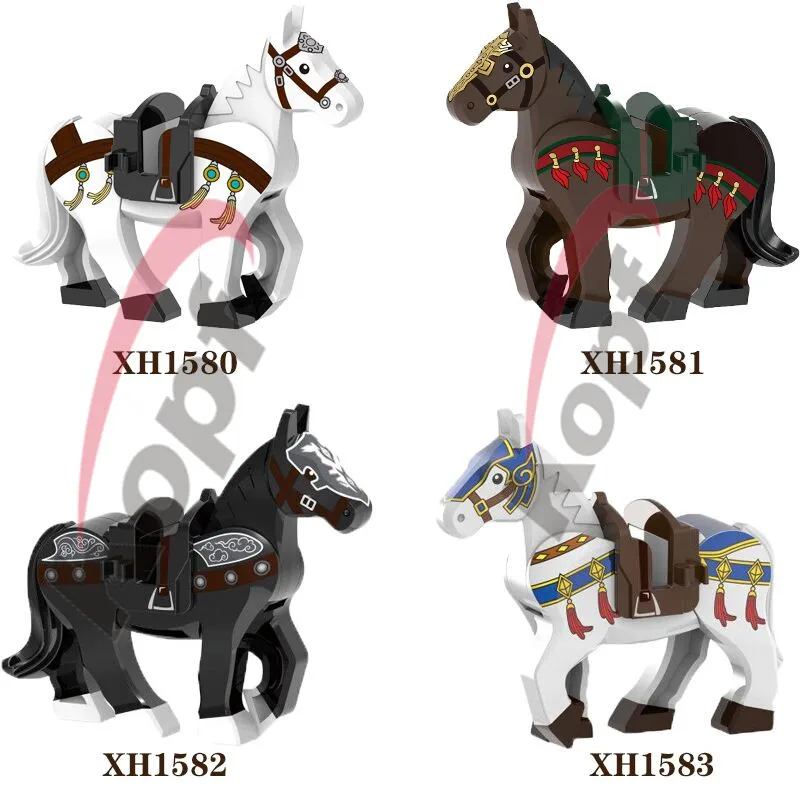 Building Blocks Cartoon Horse The Three Kingdoms War Horse Figures Children Toys For Children XH1580-1583
Building Blocks Cartoon Horse The Three Kingdoms War Horse Figures Children Toys For Children XH1580-1583