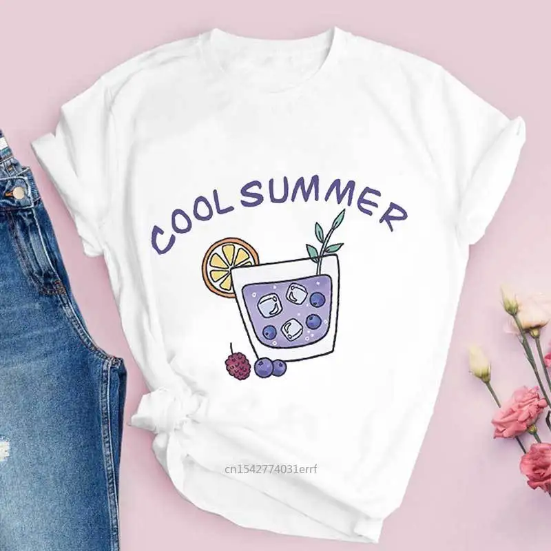 Strawberry Juice Graphic Print T-shirt 2021 New Summer Fashion T Shirt Women Harajuku Aesthetic White Tops Tee
Strawberry Juice Graphic Print T-shirt 2021 New Summer Fashion T Shirt Women Harajuku Aesthetic White Tops Tee